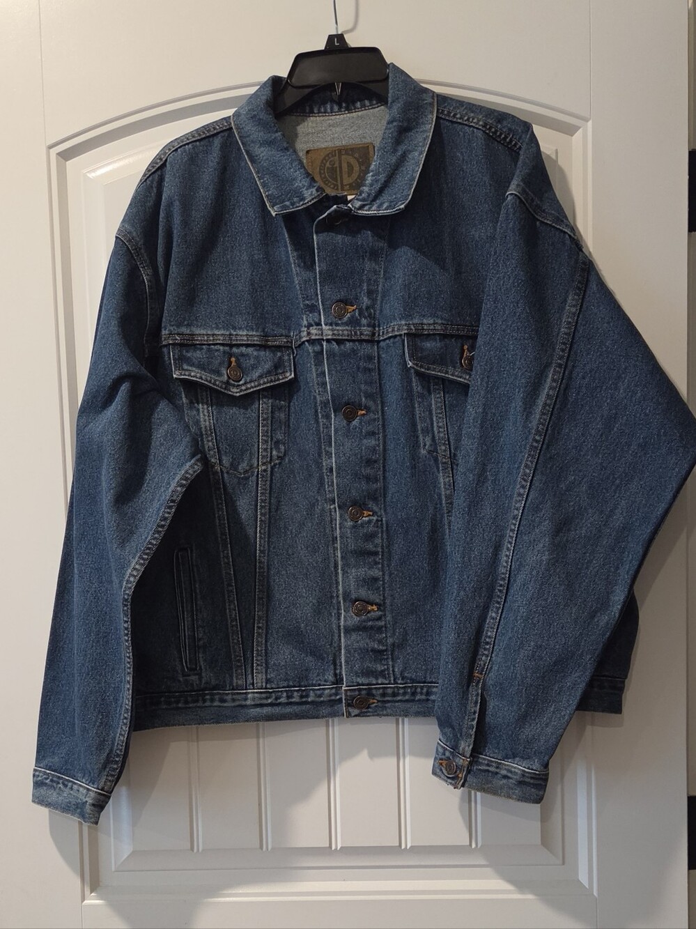 Horseshoe Casino Logo Blue Denim Trucker Jacket